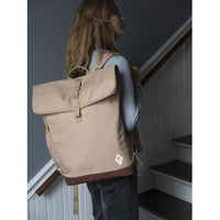 Fabelab - On-The-Go Parent Eco Laptop and Baby Backpack, Caramel