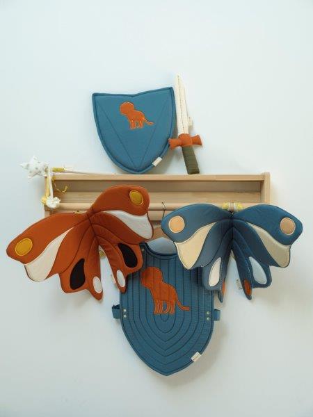 Fabelab - Dress Up - Wings - Butterfly, Blue Spruce