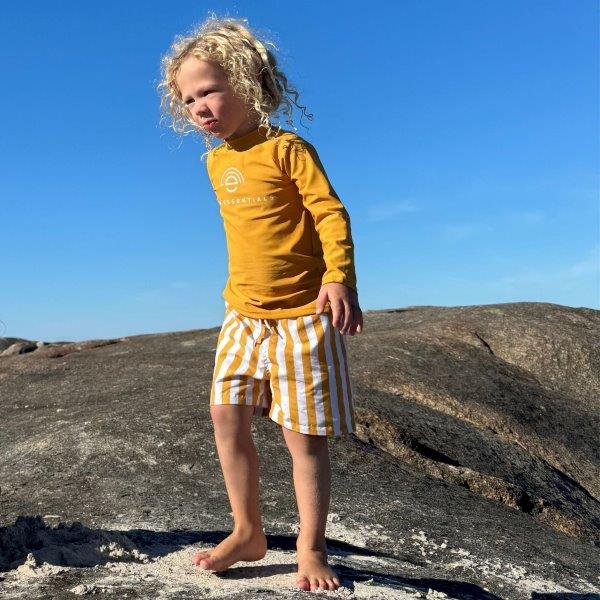 Swim Essentials UV Long Sleeved Rashguard, Pure Tones Yellows