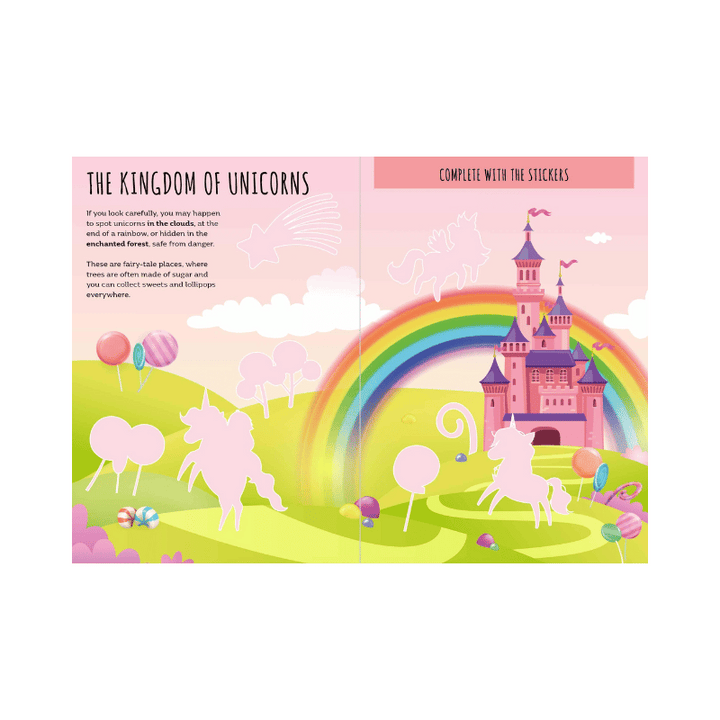Sassi Stickers and Activities Book - Unicorns