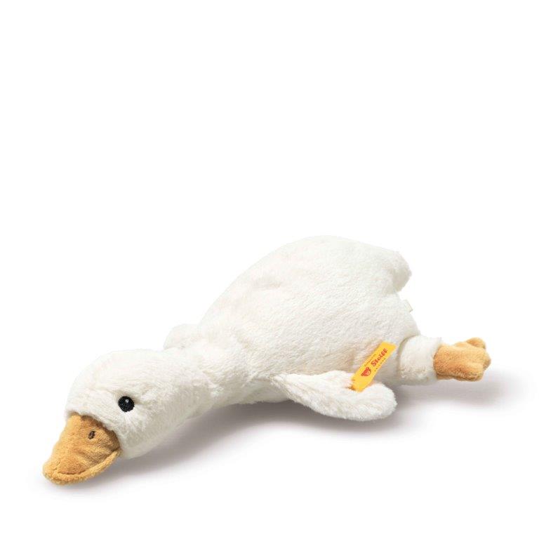 Steiff Soft Cuddly Friends - Gilda the Goose Rattle, 21 cm