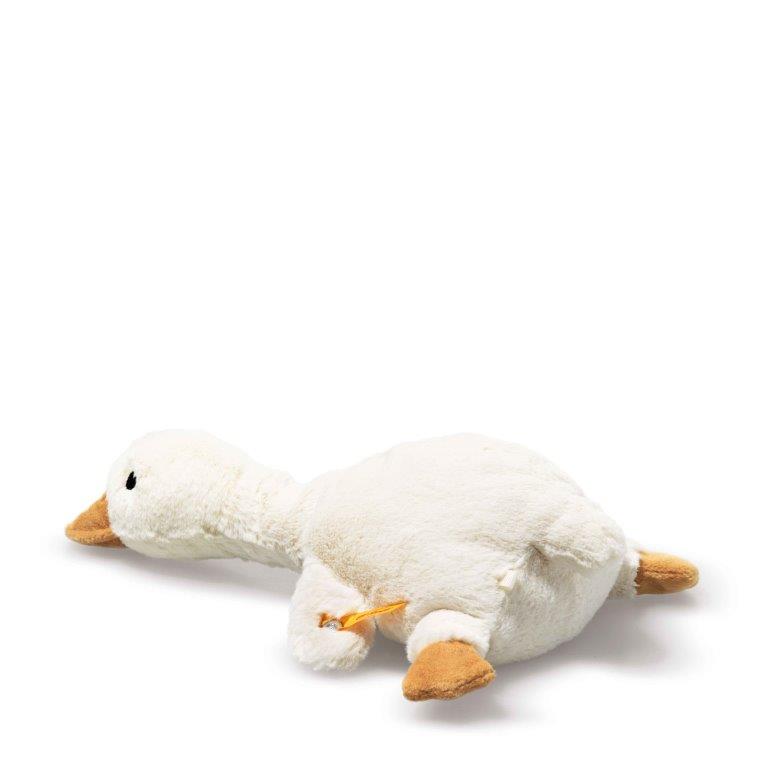 Steiff Soft Cuddly Friends - Gilda the Goose Rattle, 21 cm