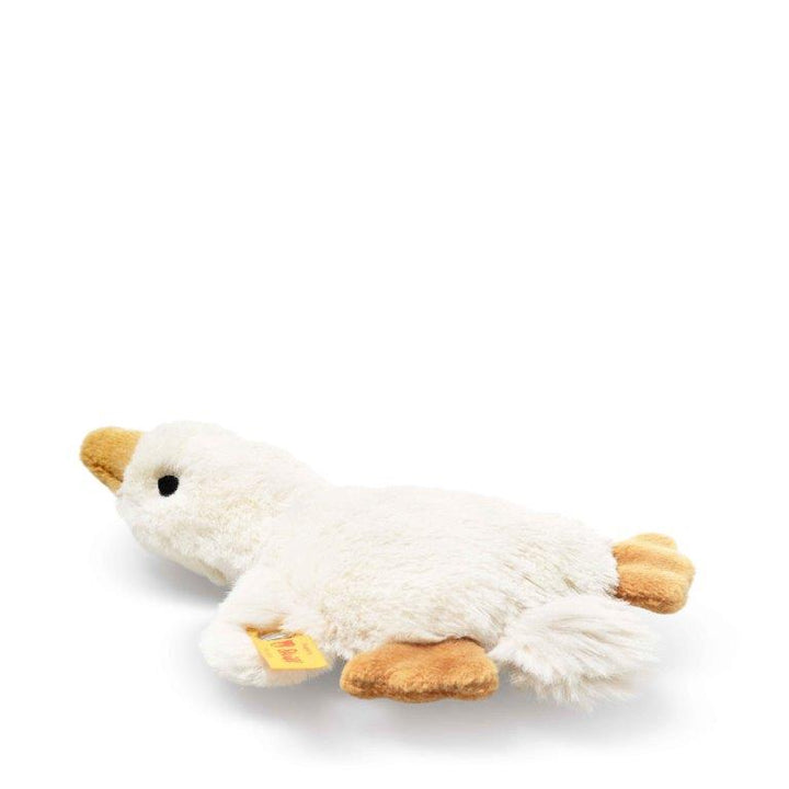Steiff Gilda the Goose Grasping Toy with Rattle, 13 cm