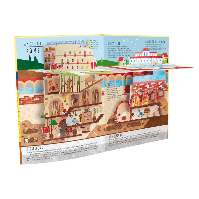 Sassi Fact Books - Above and Below - Ancient Civilisations