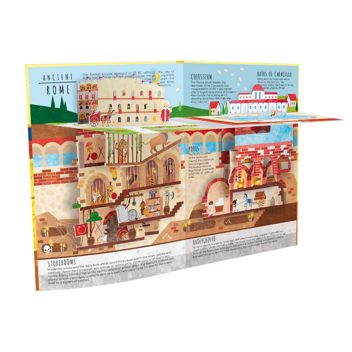 Sassi Fact Books - Above and Below - Ancient Civilisations