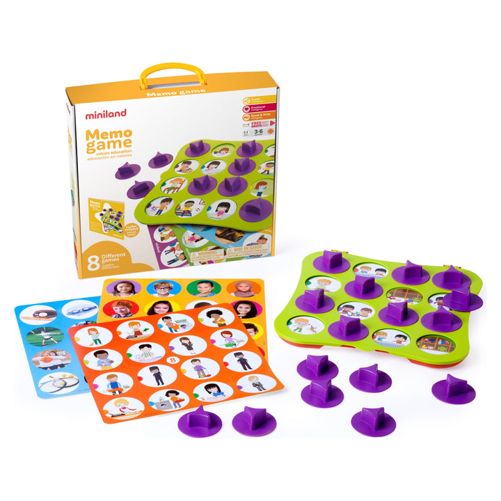 Miniland Memo Game: Values Education