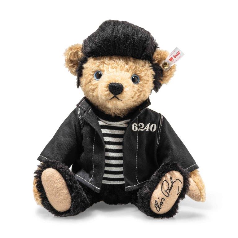 Steiff Rocks Limited Edition Teddy Bear - Elvis Presley 90th Anniversary, 32 cm