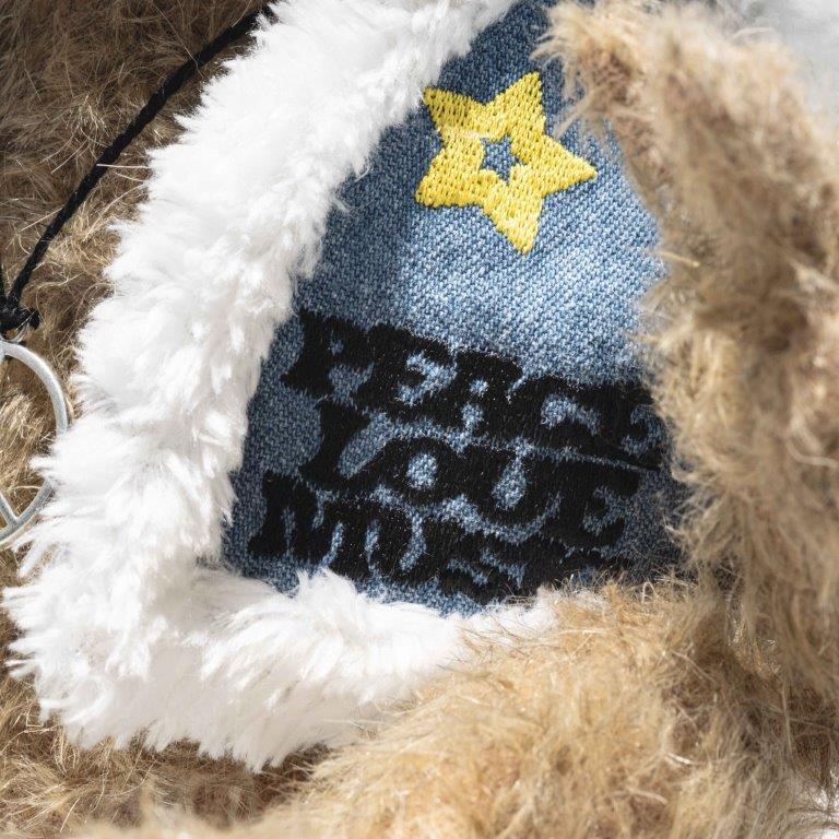 Steiff Rocks Limited Edition Teddy Bear - Woodstock, 32 cm
