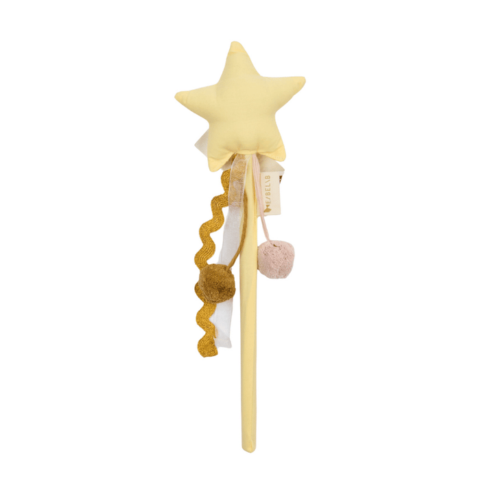 Fabelab Fabric Dress-up - Magic Wand, Yellow &amp; Pink
