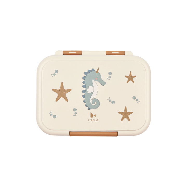 Fabelab Stainless Steel and PP Plastic Lunch Box - Under the Sea