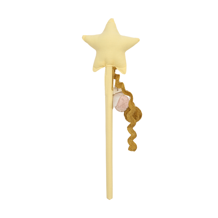 Fabelab Fabric Dress-up - Magic Wand, Yellow &amp; Pink