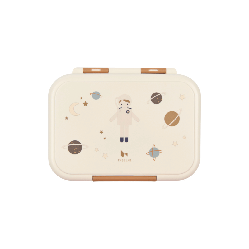 Fabelab Stainless Steel and PP Plastic Lunch Box - Astronaut