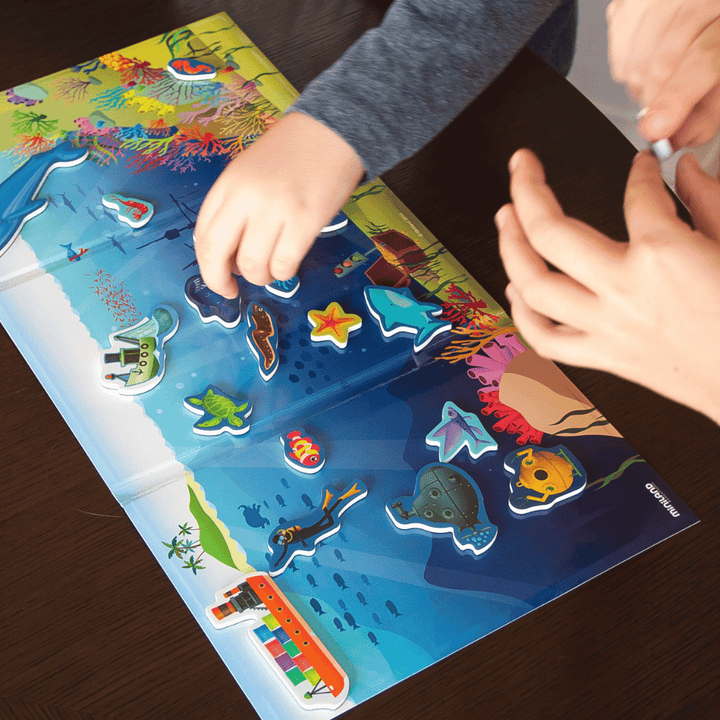 Miniland On The Go Discover Sea Mystery Magnetic Game