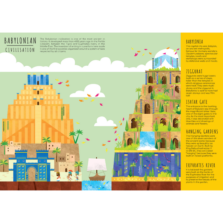 Sassi Fact Books - Above and Below - Ancient Civilisations