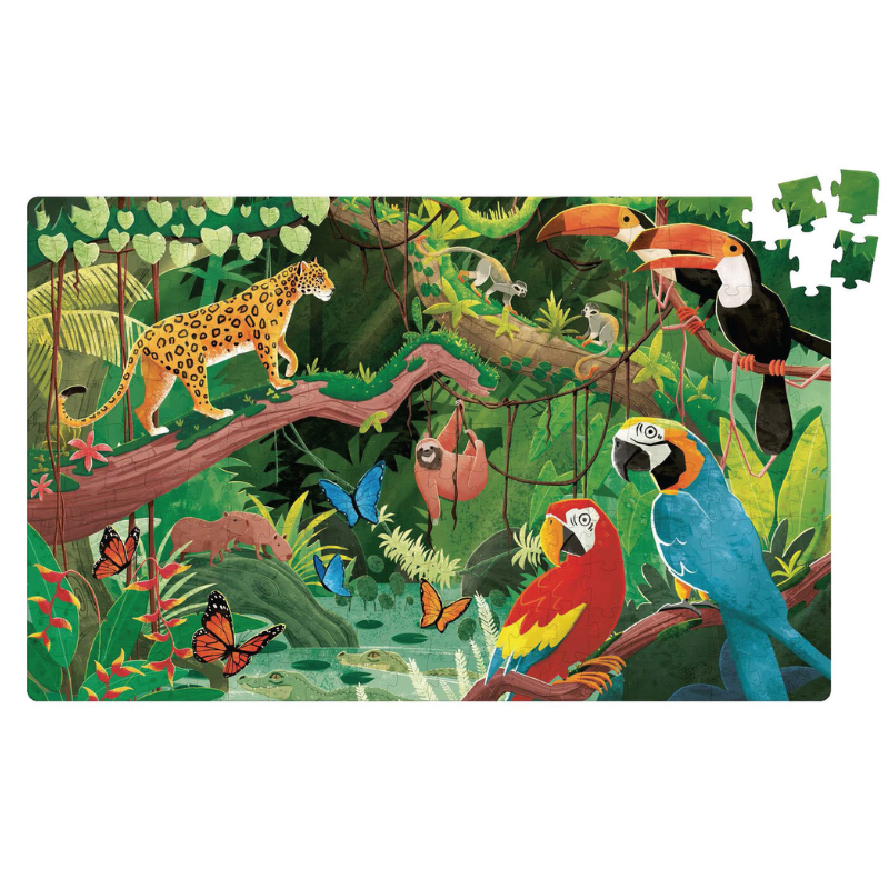 Sassi Save the Planet - The Amazon Puzzle and Book Set, 220 pcs