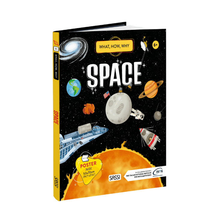 Sassi What How and Why Space Book and Poster