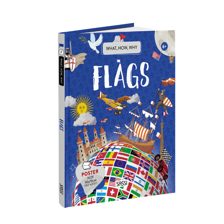 Sassi What How and Why Flags Book and Poster