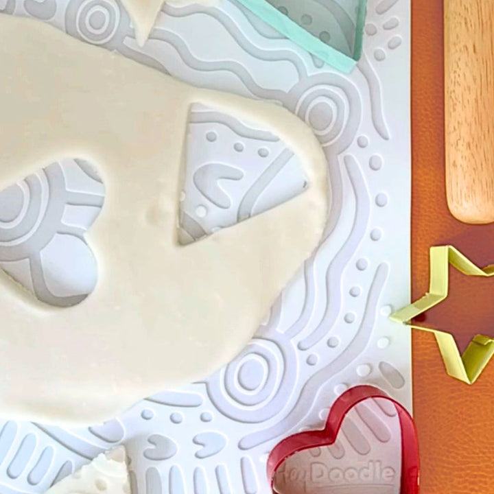 HeyDoodle - Sensory Colouring &amp; Doodle Mat - Whispering Waters