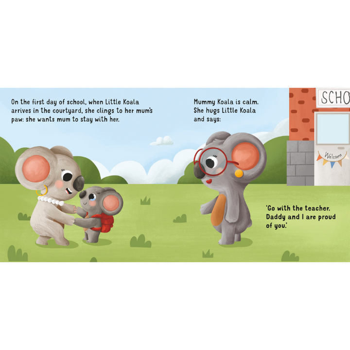 Sassi Board Book - Step by Step - I go to School