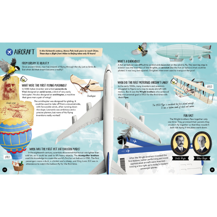 Sassi The Ultimate Atlas and Puzzle Set - Inventions, 500 pcs