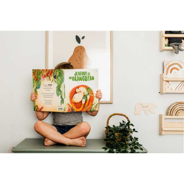Sassi Big Feelings Books - Jealous as an Orangutan