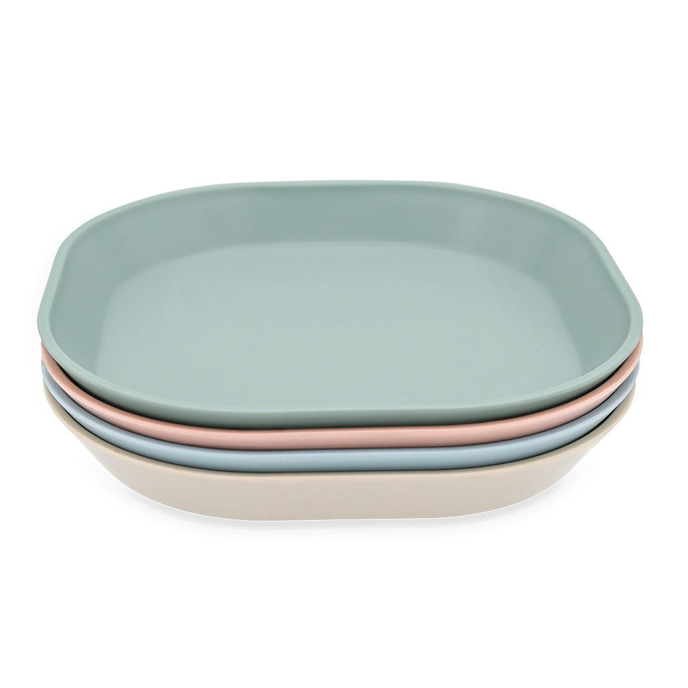 Imagine That - Pastel Plate Set, 4 pcs