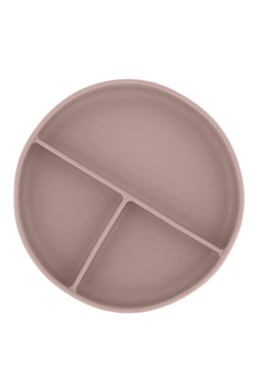 Mikk-Line Silicone Dinner Set, Adobe Rose