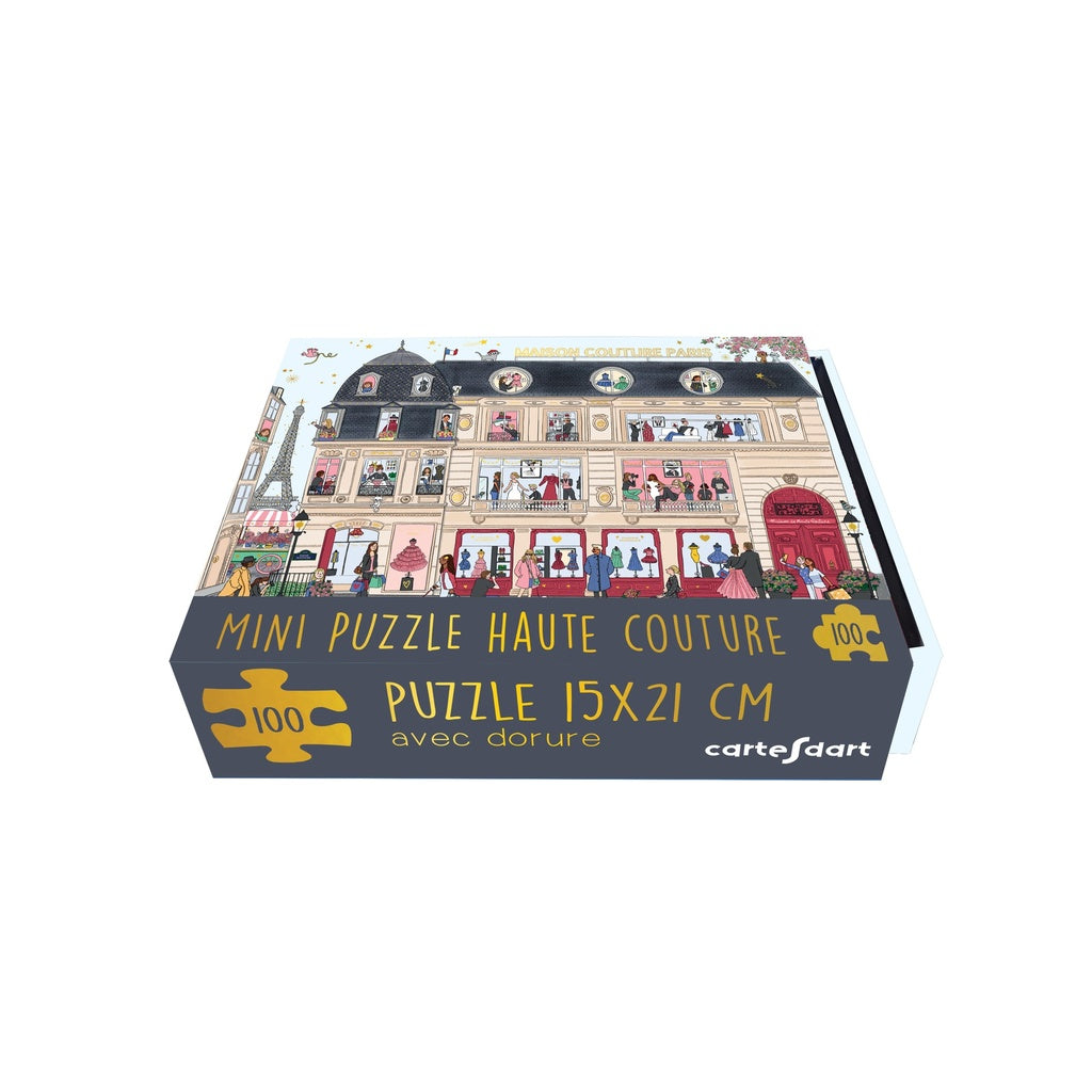 Cartesdart Mini Puzzle Box, Couture House, 100 pcs