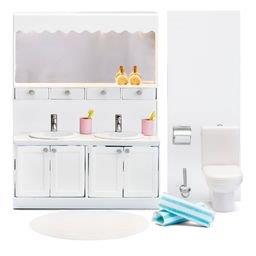 Lundby Dolls House - Bathroom Set (lights up)