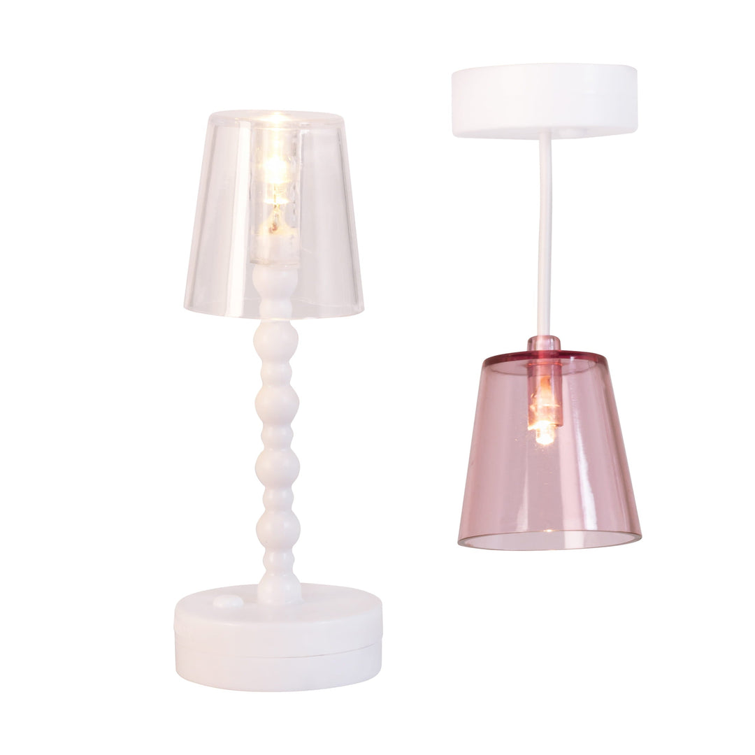Lundby Doll House Accessories - Floor &amp; Ceiling Lamp Set, 2 pcs