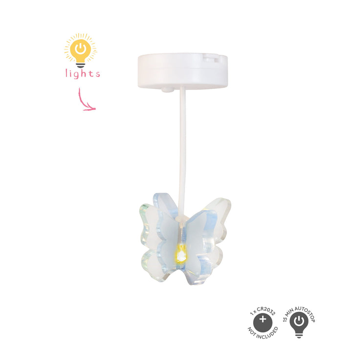 Lundby Doll House Accessories - Butterfly Lamp &amp; Beanbag Set