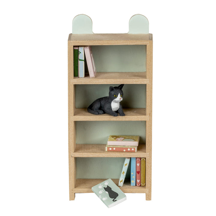Lundby Doll House Furniture - Bookcase &amp; Accessories Set