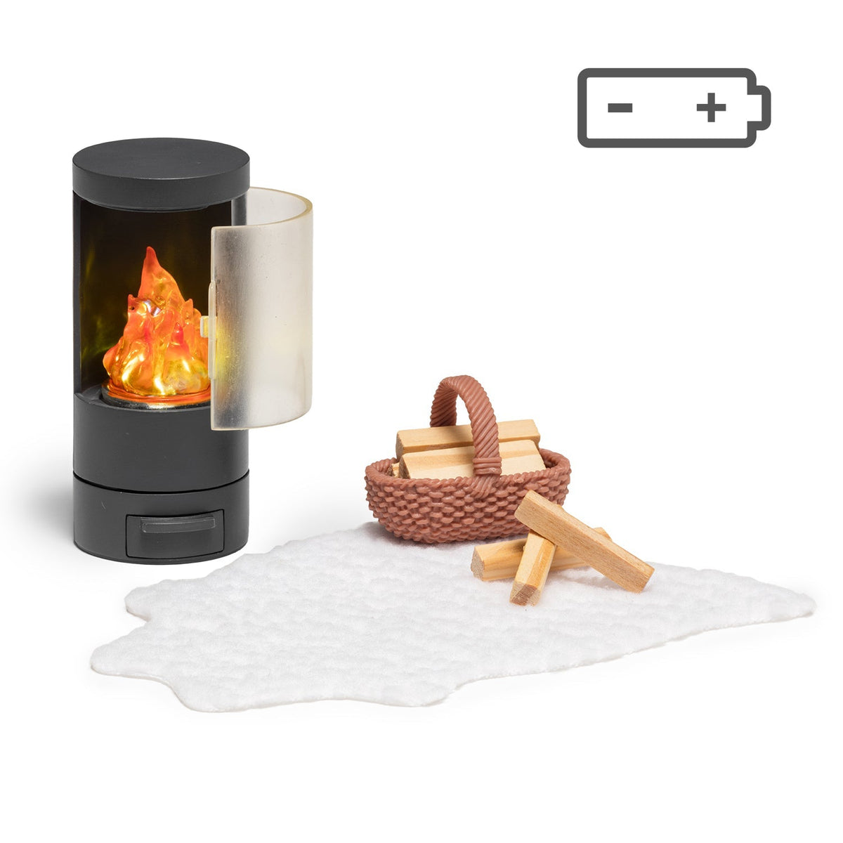 Lundby Fireplace battery