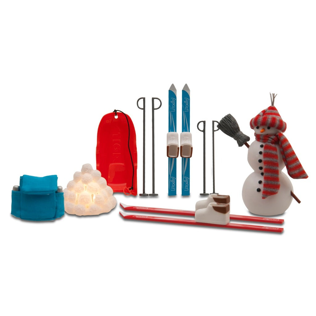 Lundby Doll House Accessories - Winter Ski Set