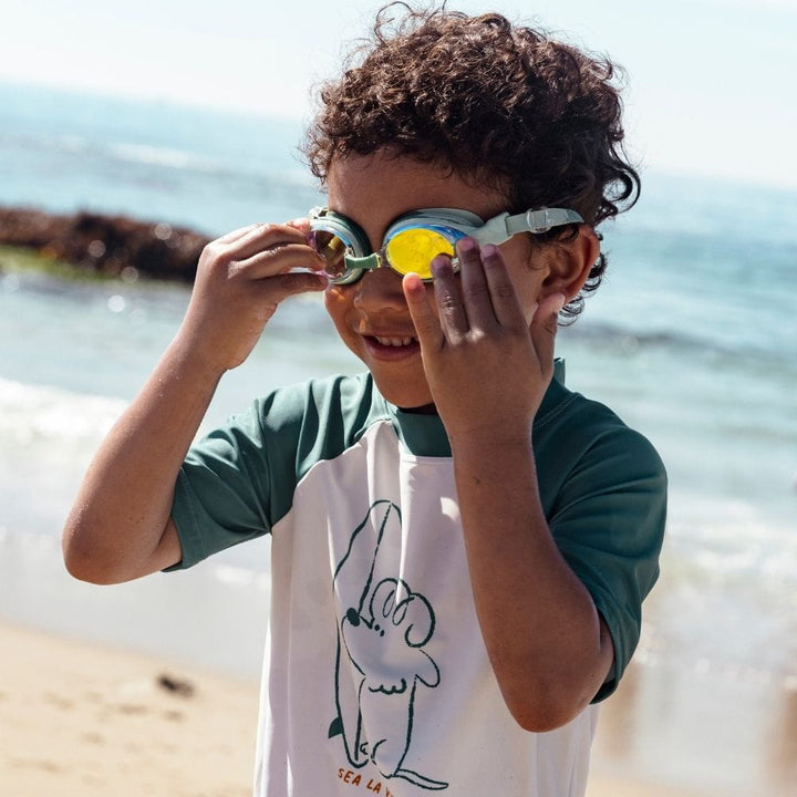 Swim Essentials Goggles - Green Surfer