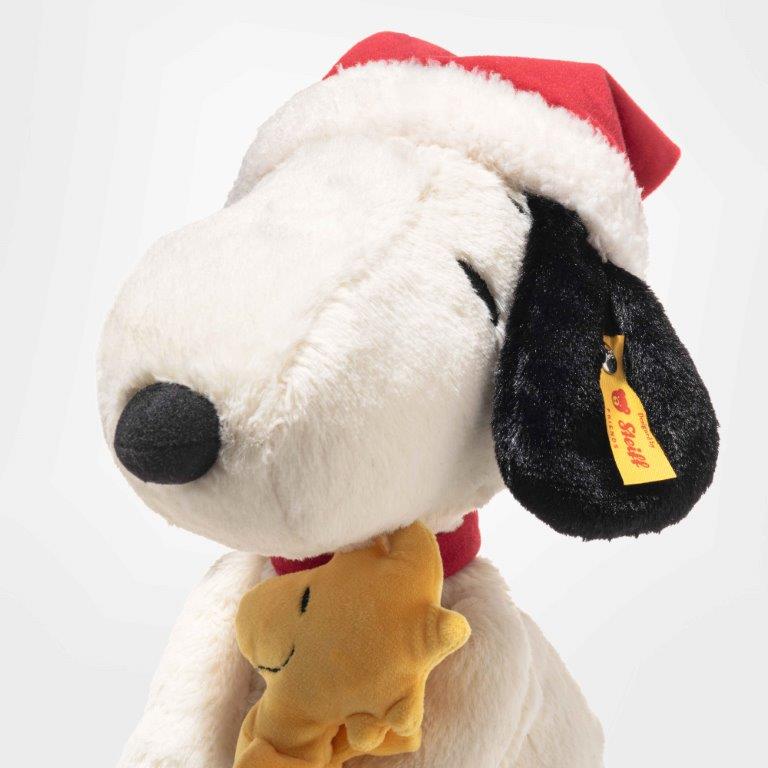 Steiff Soft Cuddly Friends - Snoopy with Woodstock Christmas, 30 cm