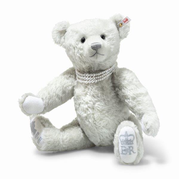 Steiff Limited Edition Teddy Bear -Queen Elizabeth II Dedication to Service, 46 cm
