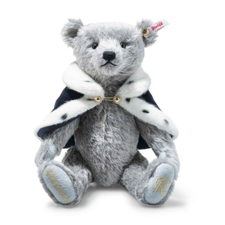 Steiff Limited Edition Teddy Bear - King Charles III Long to Reign Over Us, 31 cm