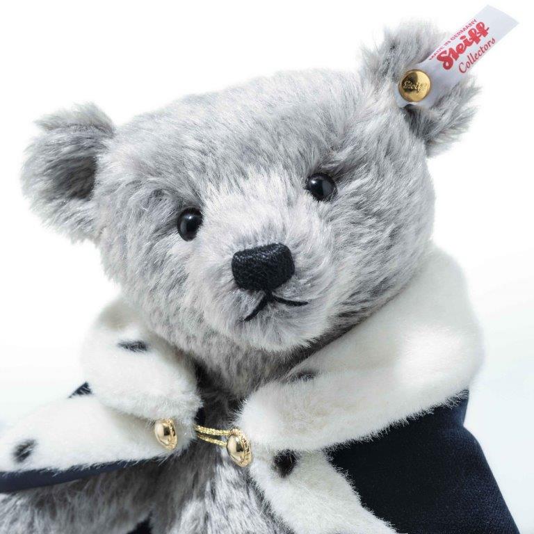 Steiff Limited Edition Teddy Bear - King Charles III Long to Reign Over Us, 31 cm