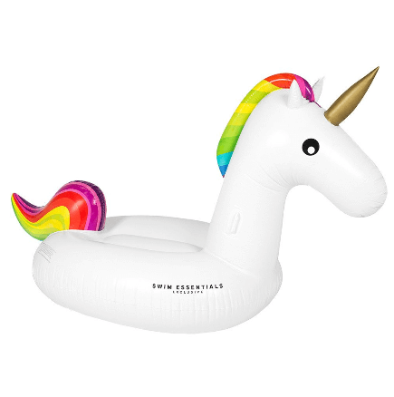 Swim Essentials Inflatable Ride On - Unicorn, 150 cm
