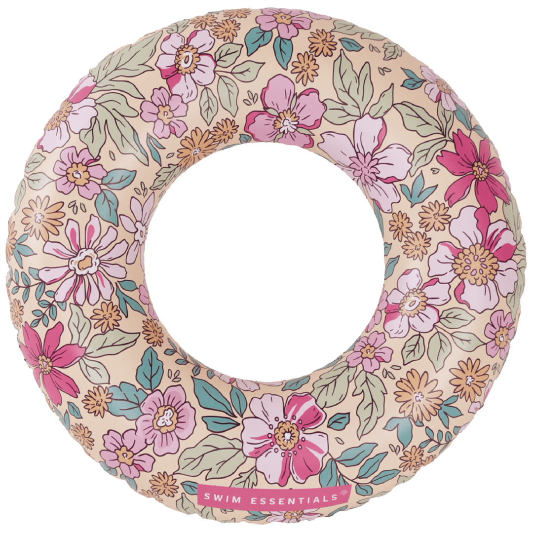 Swim Essentials Inflatable Swim Ring - Blossom, 55 cm