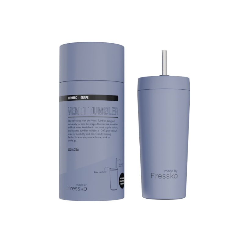 Fressko Venti Ceramic Tumbler 600 ml, Grape