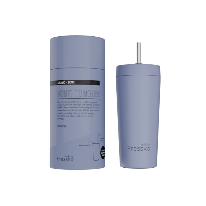 Fressko Venti Ceramic Tumbler 600 ml, Grape