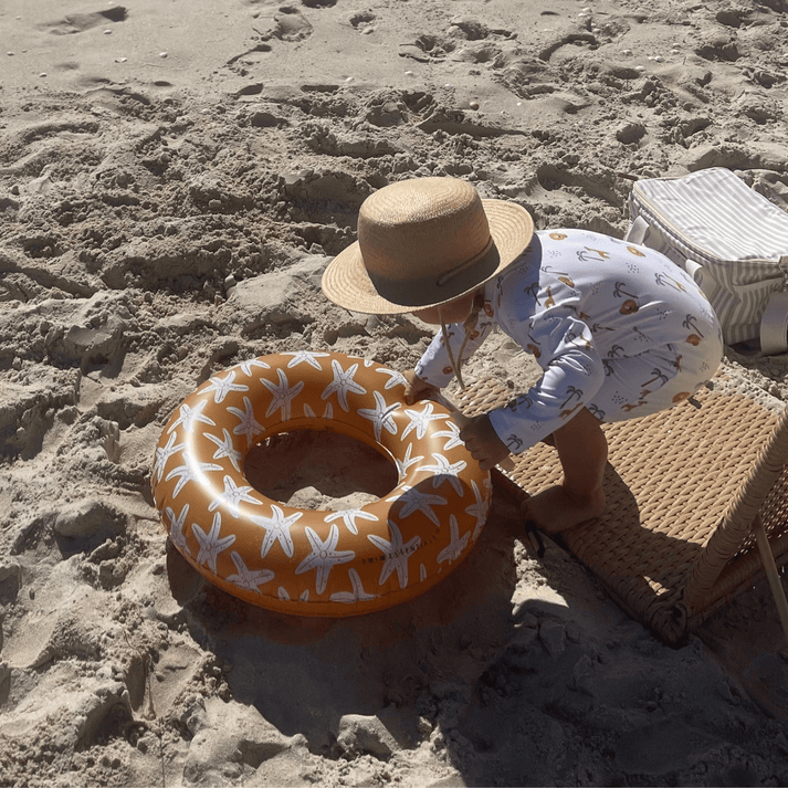 Swim Essentials Inflatable Swim Ring - Sea Stars, 55 cm