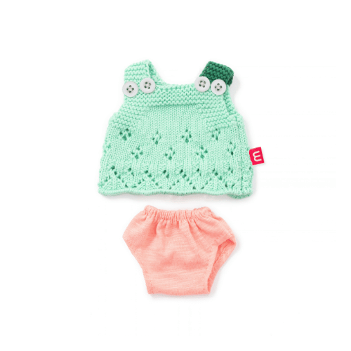 Miniland Clothing Forest jumper and rompers (21 cm Doll)
