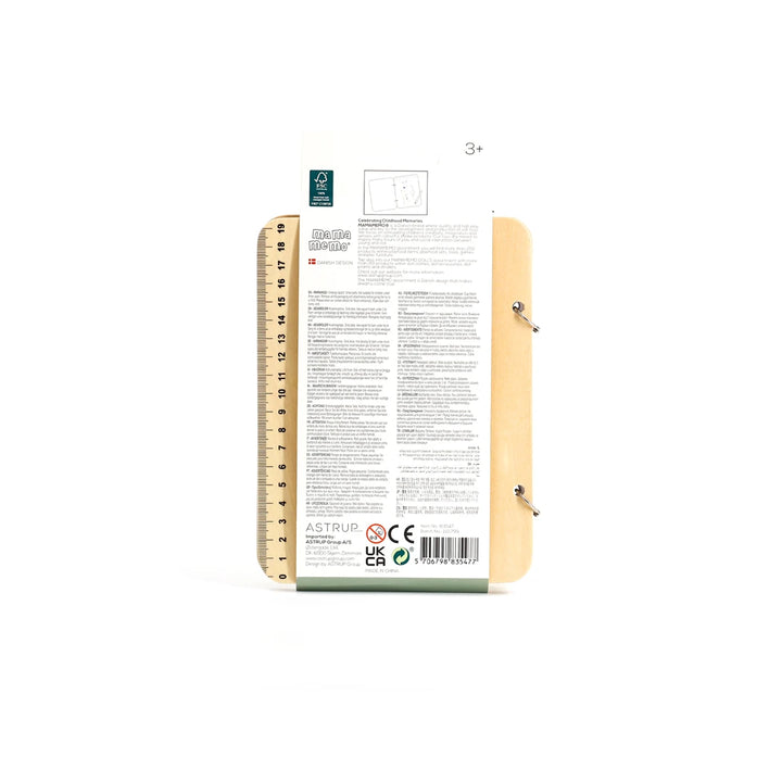 MamaMemo Insect Wooden Flower Journal