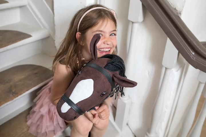 by Astrup Hobby Horse Beauty Alicia, Brown, 70 cm