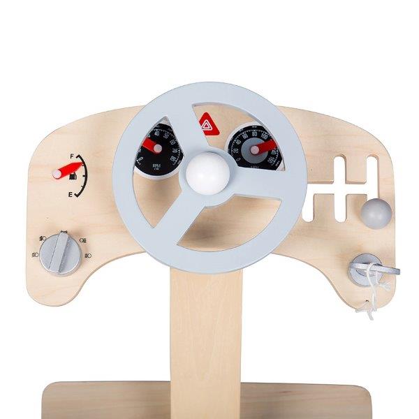 MamaMemo Wooden Steering Wheel