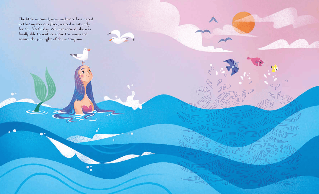 Sassi - Die-Cut, Fairy Tale Book - The Little Mermaid