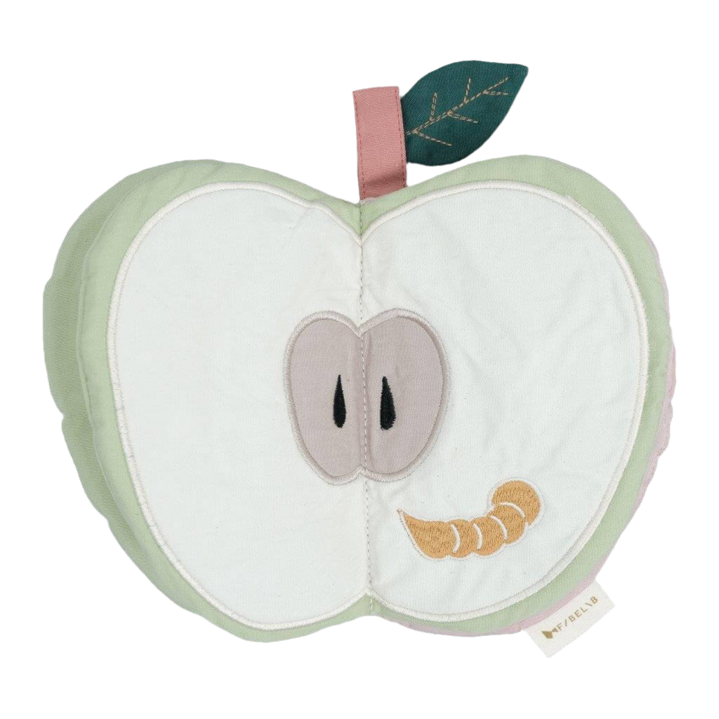 Fabelab - Fabric Book - Green Apple, 22 cm